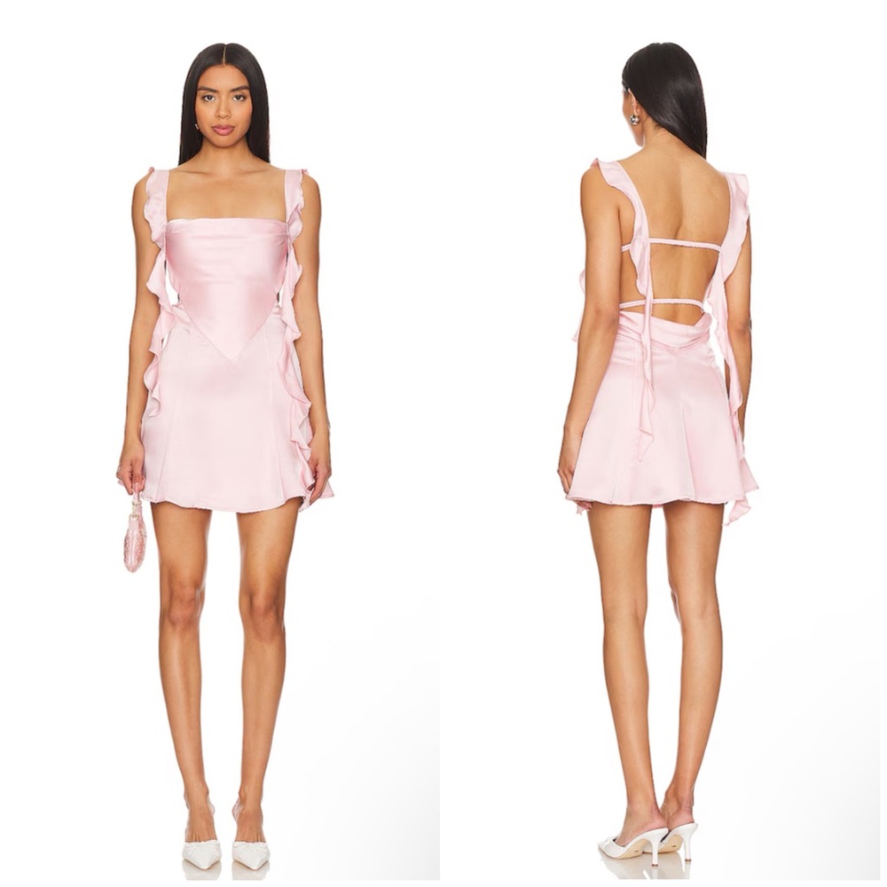 Nana Jacqueline Karina Dress in Pink Size XL